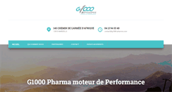 Desktop Screenshot of g1000-pharma.com